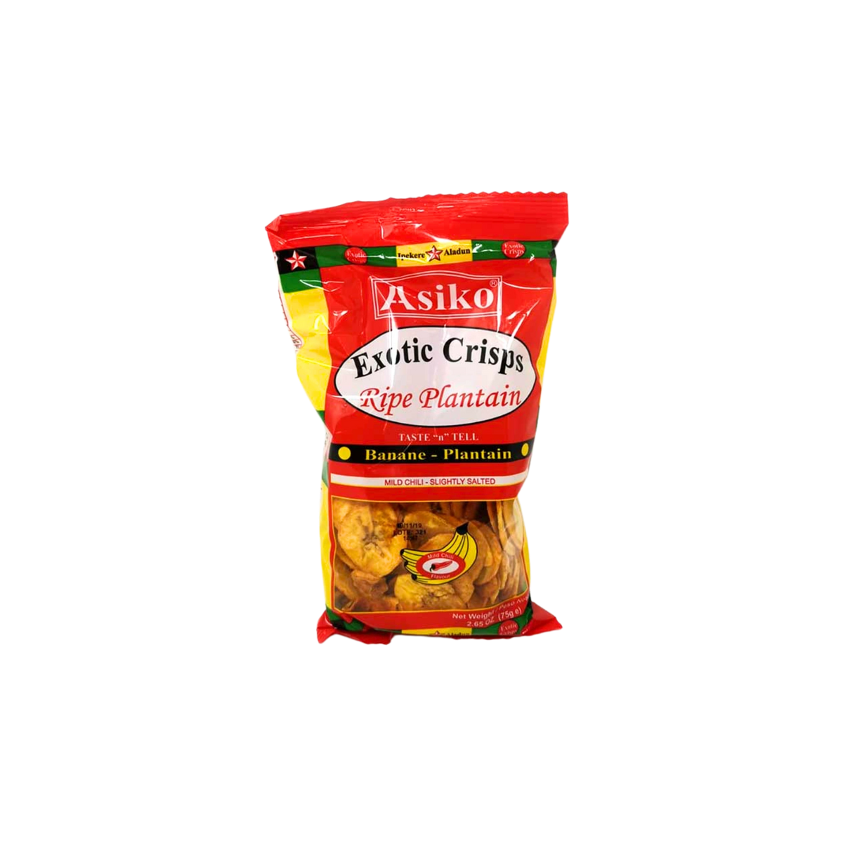 Asiko Plantain Chips (Ripe Plantain)