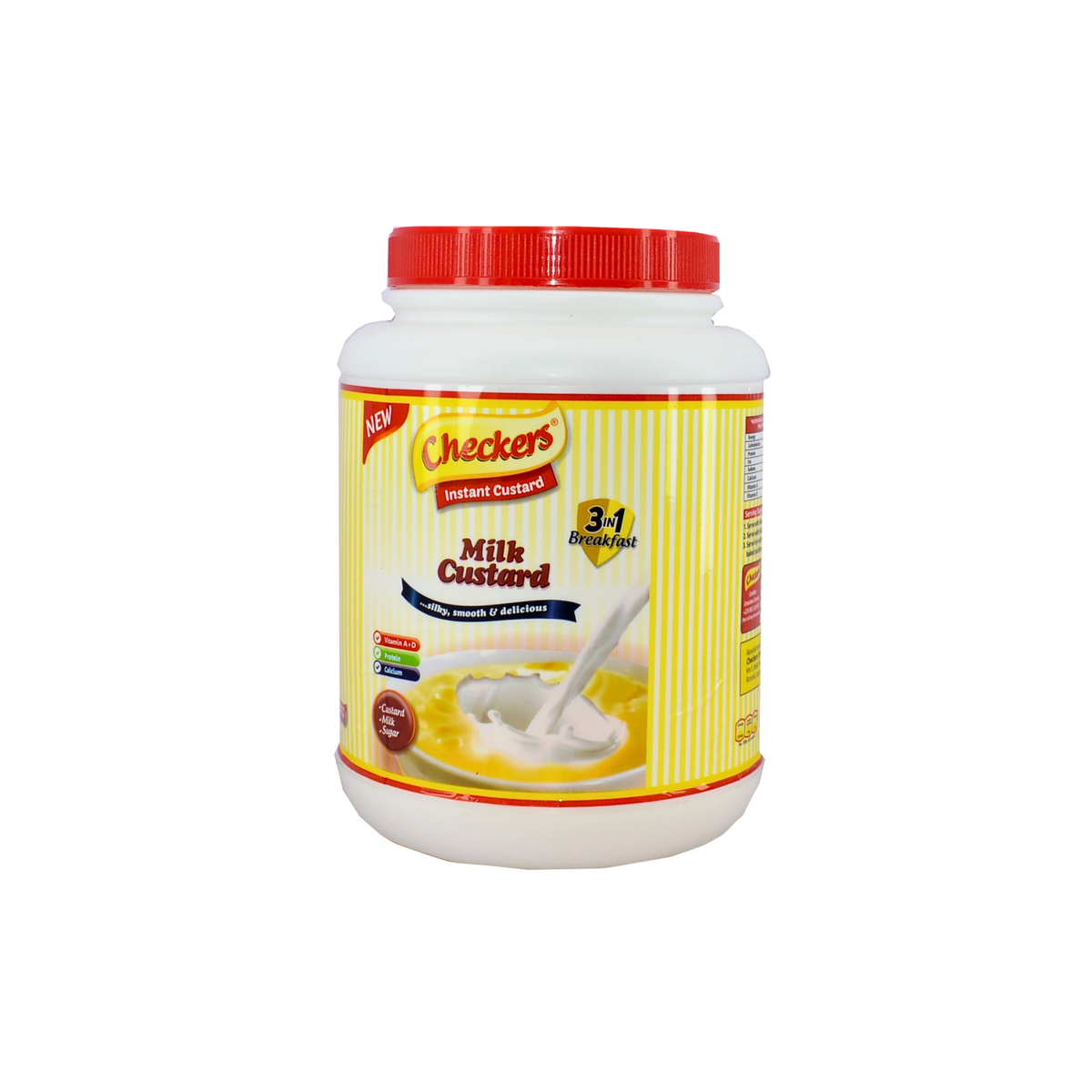 Checkers Custard Milk
