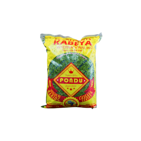 Kabeya Pondu Cassava Leaves-_3_lbs_-_Safari_Market_intl._Indiana_USA_www.safarimarket.us