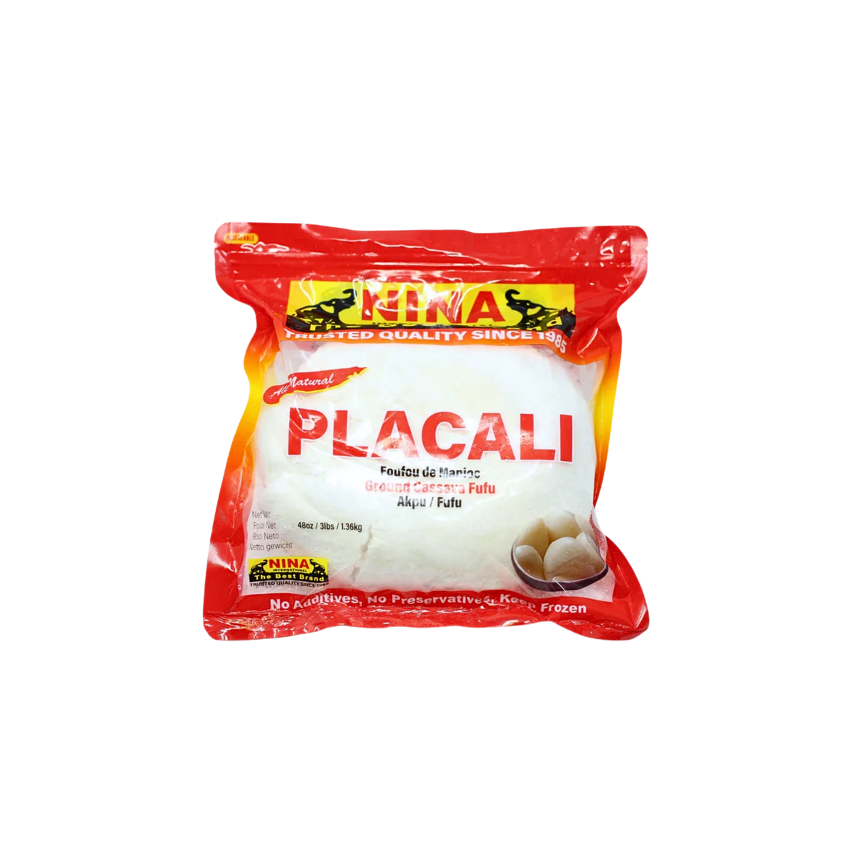 Nina Placali Ground Cassava Fufu